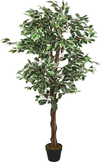 Arbore Artificial de Exterior Bambus Green 150cm vidaXL