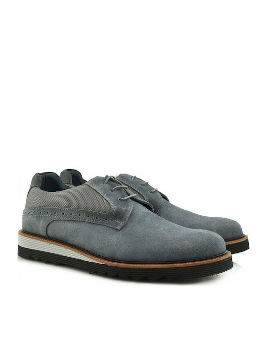 Men's Suede Casual Shoes Gray