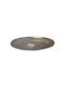 AGC Metal Oval Serving Tray in Silver Color 30x19cm 1pcs