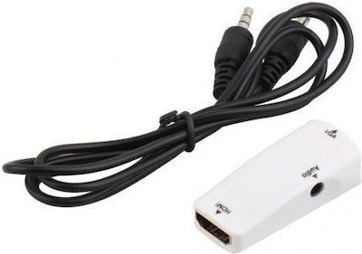 Konverter HDMI männlich zu VGA weiblich