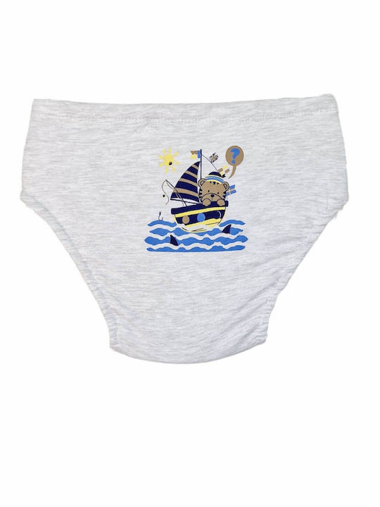 Poopes Kids Brief Grey 1pcs