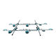 Bihui Aluminum Six Vacuum Work Suction Cup 320mm with Max Lifting Weight 200kg