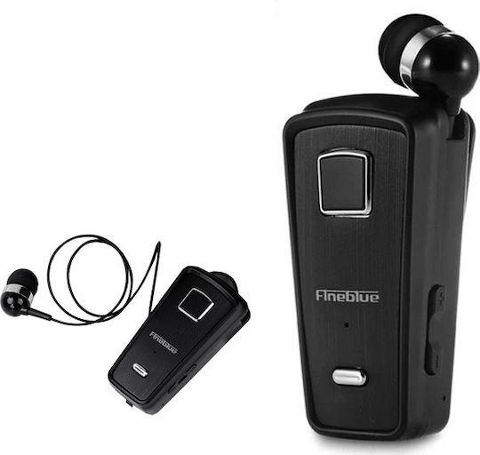 Fineblue F980 In-ear Bluetooth Handsfree Ακουστικά Μαύρα