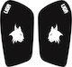 Liga Sport Adults Soccer Shin Protectors Black SG-20-BLA