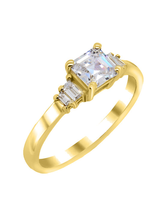 Single Stone from Gold 14K