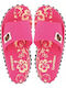 Women's Flip Flops in Fuchsia Color