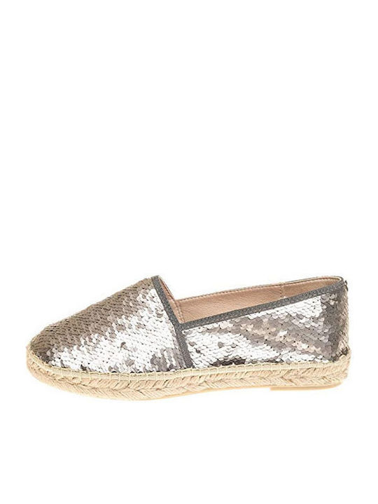 Espadrij L'originale Women's Fabric Espadrilles Gray