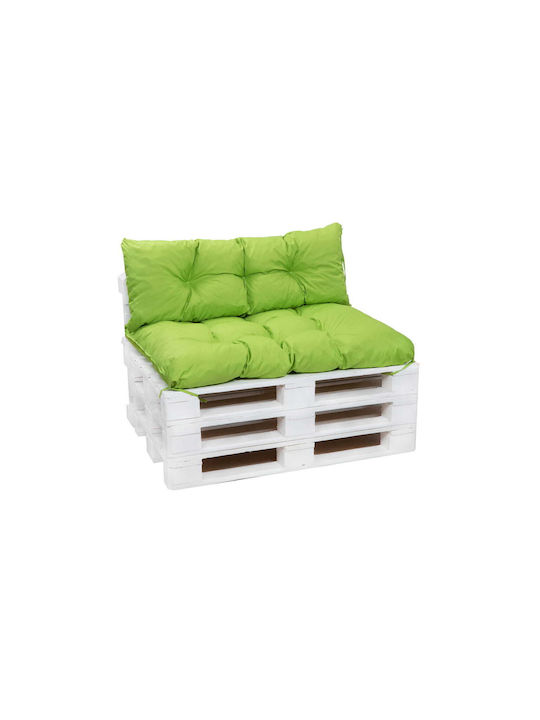 Setgarden Pallet Bench Cushion Lime 2pcs 120x80cm.