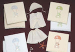 Christening Oilcloths Set Beige