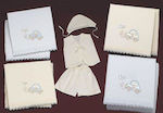 Christening Oilcloths Set Beige