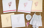 Christening Oilcloths Set White