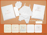 Christening Oilcloths Set White