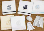 Christening Oilcloths Set White