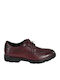 Leder Herren Oxfords Burgundisch