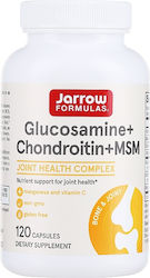 Jarrow Formulas Glucosamine + Chondroitin + MSM Joint Health Supplement 240 caps