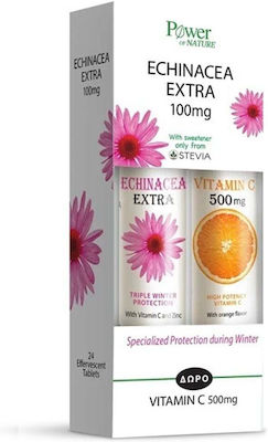 Power Health Echinacea Extra & Vitamin C 100mg Supplement for Immune Support 40 eff. tabs