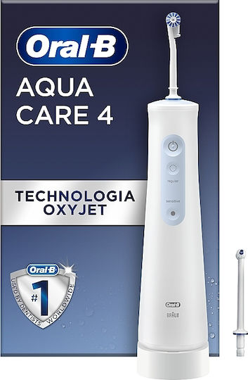 Oral-B Power Oral Care Series 4 Aquacare Иригатор за Зъби с Вода Бял MDH20