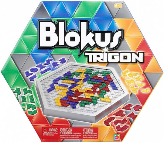 Επιτραπέζιο Παιχνίδι Blokus Trigon Game για 2-4 Παίκτες 7+ Ετών Mattel