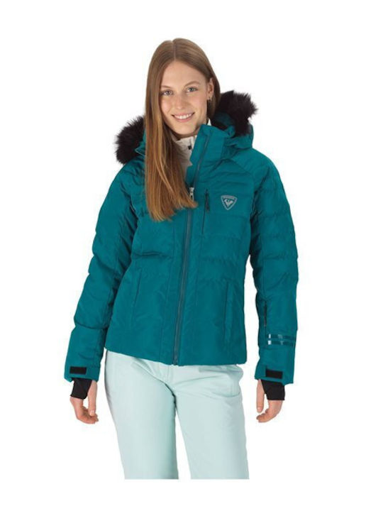 Rossignol Rapide RLKWJ17-745 Γυναικείο Μπουφάν για Σκι & Snowboard Πράσινο
