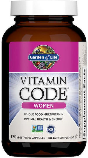 Garden Of Life Vitamin Code Women Мултивитамин 120 вегетариански капсули