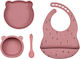 Queen Mother Set Essgeschirr Ballerinas aus Sil...