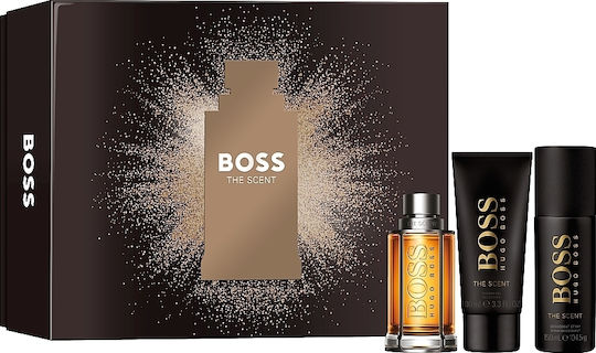 Boss Scent Men's Set with Eau de Toilette 3pcs