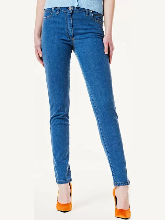 Women's Jean Trousers in Slim Fit Blue
