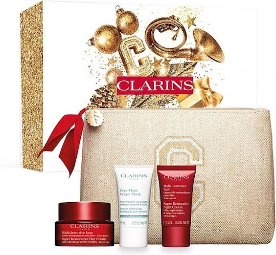 Clarins Multi-intensive Σετ Περιποίησης για Αντιγήρανση & Σύσφιξη