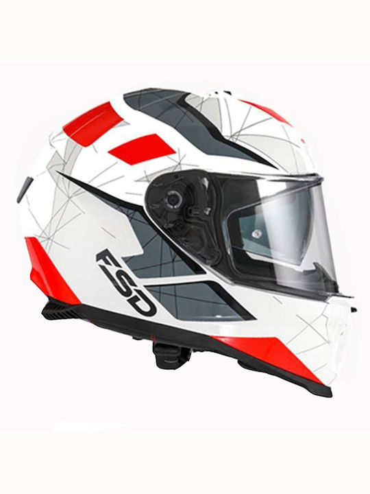 Faseed Motorradhelm Volles Gesicht