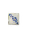 My Precious Blue Ceramic Square Decorative Tray 17x17cm