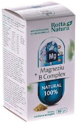 Rotta Natura Magneziu + B Complex 30 Capsule