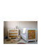 Santa Bebe Pătuț Bebeluși Ivory pentru Saltea 70x140cm