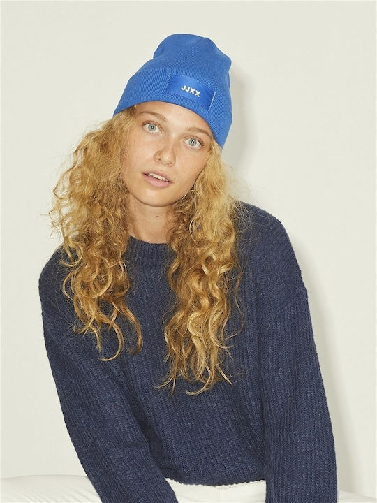 Jack & Jones Beanie Frauen Beanie Gestrickt in Blau Farbe