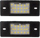 AutoTune Φώτα Πινακίδας Led 2W για Mercedes-Benz V Volkswagen Golf