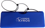 Kyros 418 Unisex Γυαλιά Πρεσβυωπίας +2.50 σε Μαύρο χρώμα 418 10020011