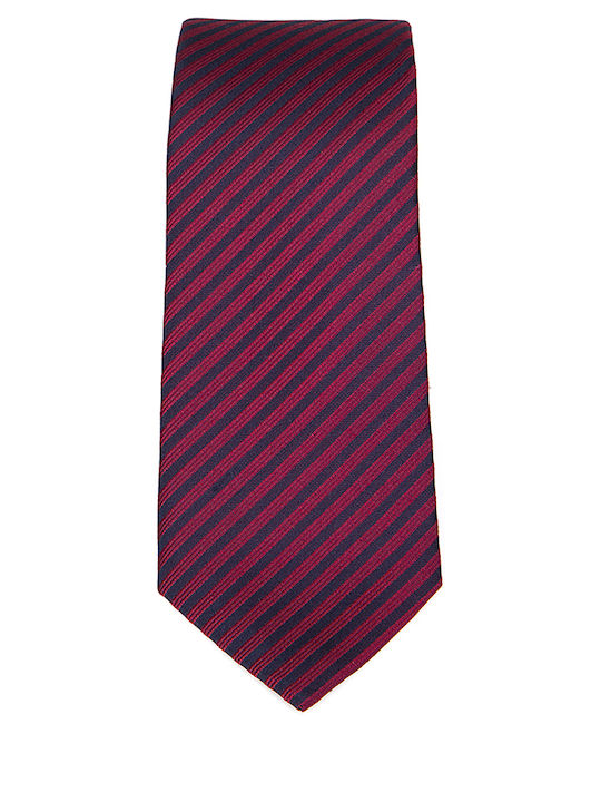 Vardas Herren Krawatte Seide Gedruckt in Burgundisch Farbe