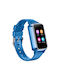 Wonlex D37 Kinder Smartwatch mit GPS und Kautschuk/Plastik Armband Blau