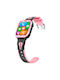 Wonlex D39B Kinder Smartwatch mit GPS und Kautschuk/Plastik Armband Rosa