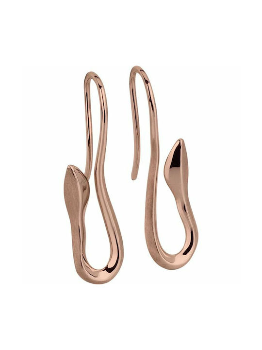 Breil Earrings made of Steel Gold Plated