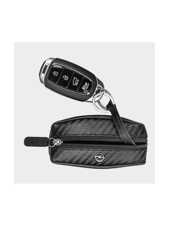 Opel Key Holder Leather Black