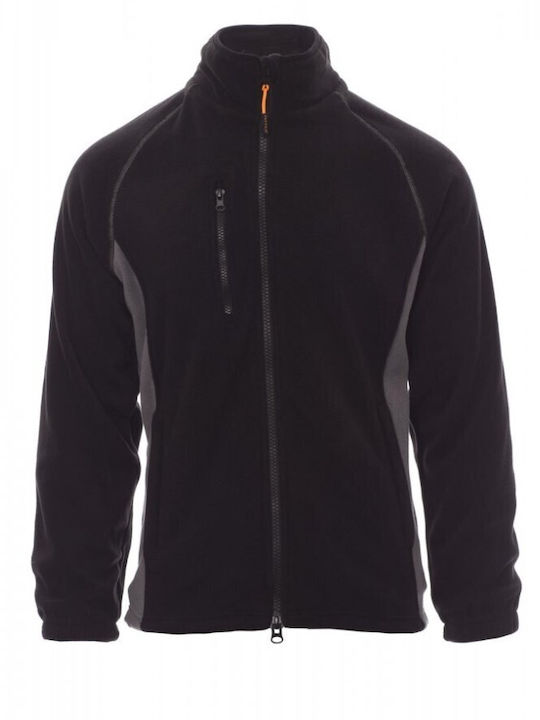 Payper Aspen+ Ζακέτα Εργασίας Fleece Μαύρη