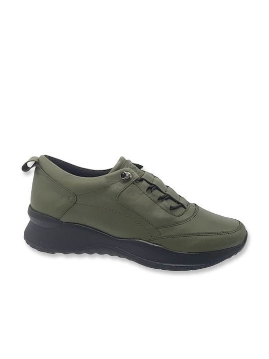Γυναικεία Ανατομικά Sneakers Χακί