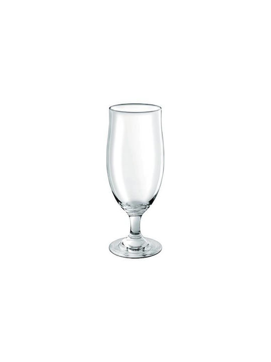 Borgonovo Volterra Glass Beer, μπίρας made of Glass Goblet 390ml 1pcs