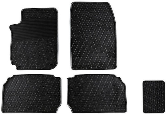 Apesan Σετ Μπροστινά και Πίσω Πατάκια 5τμχ για Citroen Xsara Picasso 1999-2008 Μαύρα