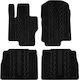 Apesan Set of Front and Rear Mats 4pcs for Mercedes-Benz GLS 2019+ Black