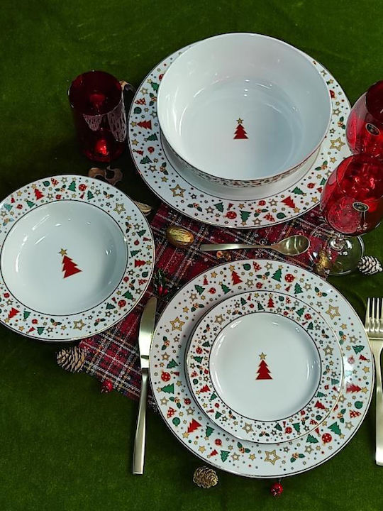 Christinholm White Porcelain Dinnerware Set 20pcs