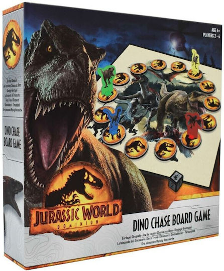Επιτραπέζιο Παιχνίδι Jurassic World - Dinosaur Race για 2-4 Παίκτες 4+ Ετών (EN) Cartamundi