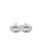 Aigostar Rectangle Metallic Frame for Spot GU10 Silver 17.3x9.1cm. 1pcs