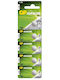 GP Batteries 189 Батерии Alkaline За часовници LR54 1.5V 5бр