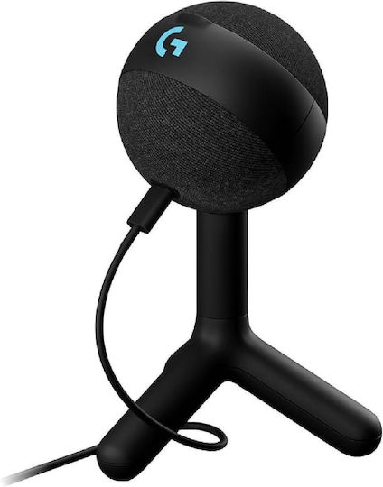 Logitech G Yeti Orb Condenser (Small Diaphragm) Microphone USB Tabletop for Vocals